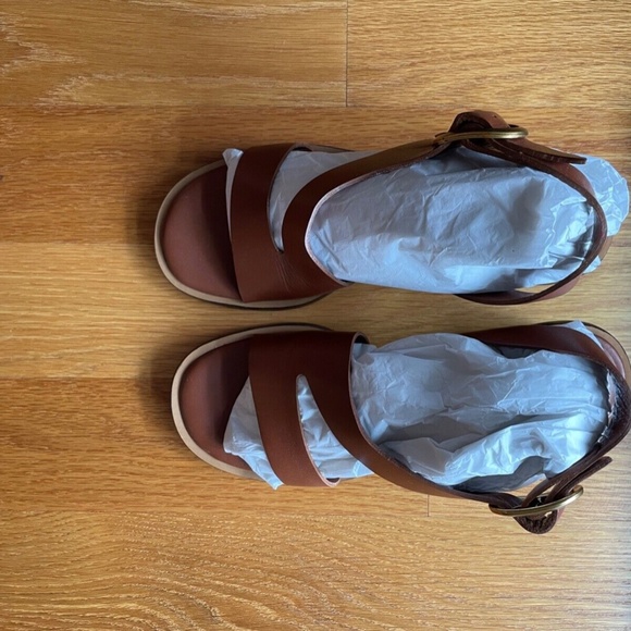 Heeled Sandals with Straps Massimo Dutti - Brown 7.5 (EU38) - Picture 3 of 10